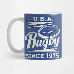 Vintage USA Rugby Since 1975 Mug